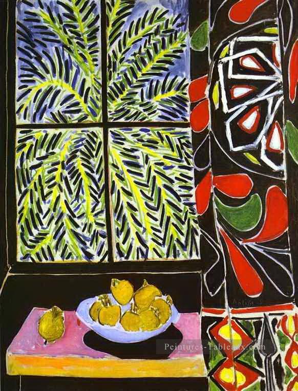 Le rideau égyptien abstrait fauvisme Henri Matisse Peintures à l'huile